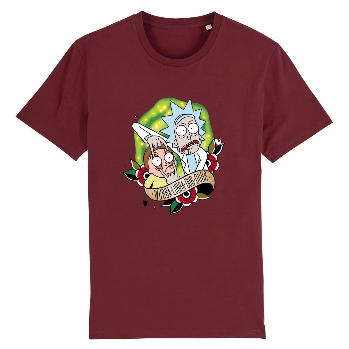 T shirt Rick et Morty wubba