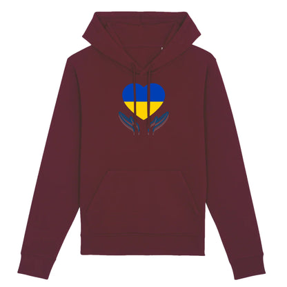 Sweat à capuche Ukraine Prière pour la Paix