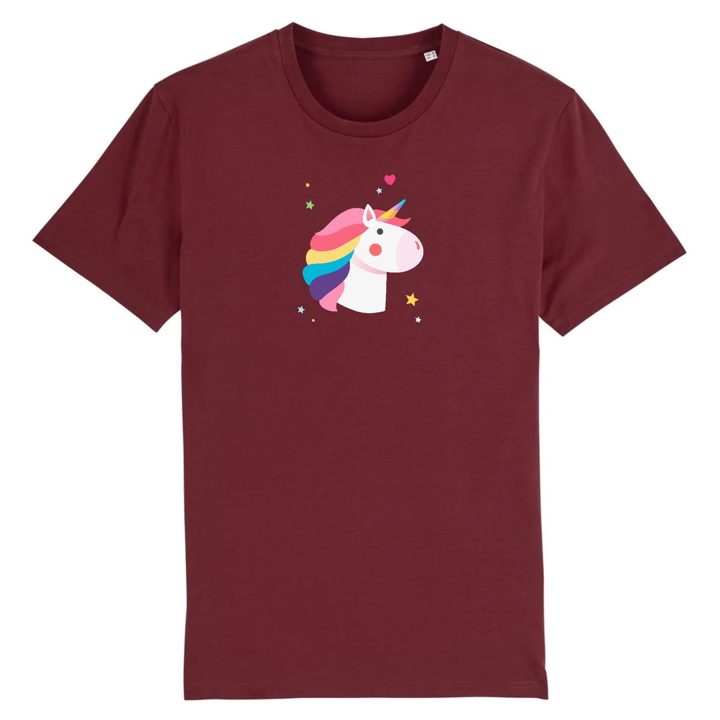 T shirt Unisex Tête de licorne