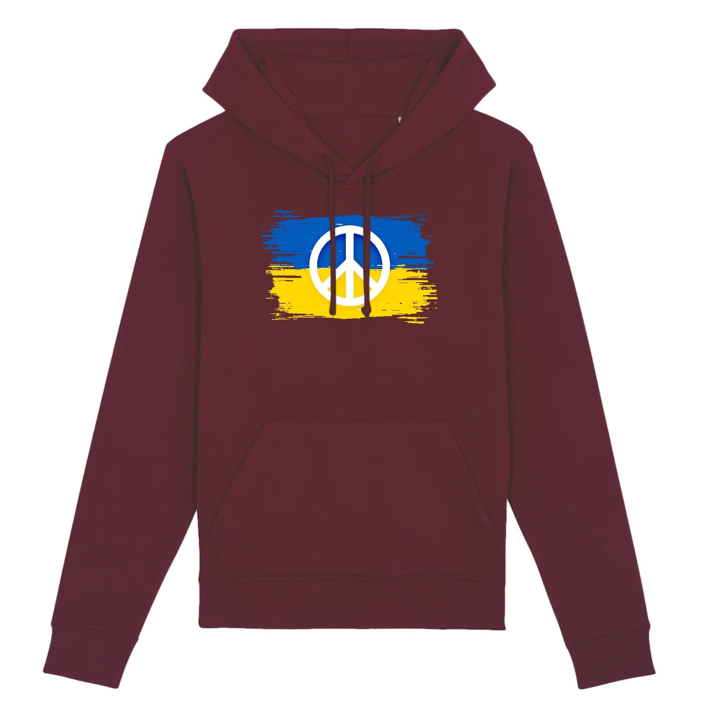 Sweat à capuche Ukraine Symbole de Paix