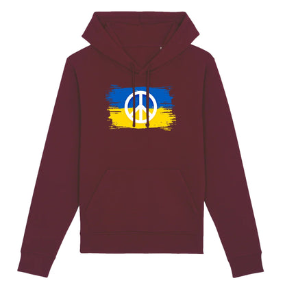 Sweat à capuche Ukraine Symbole de Paix