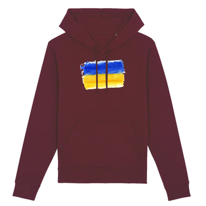 Sweat à capuche Ukraine Drapeau