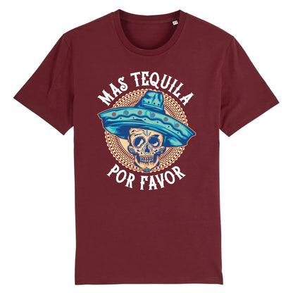 T shirt tete de mort mexicaine tequila