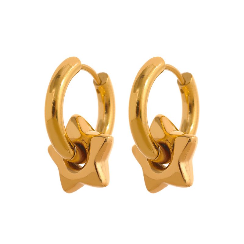 Boucle D Oreille Acier Inoxydable