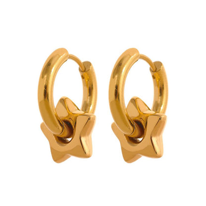 Boucle D Oreille Acier Inoxydable