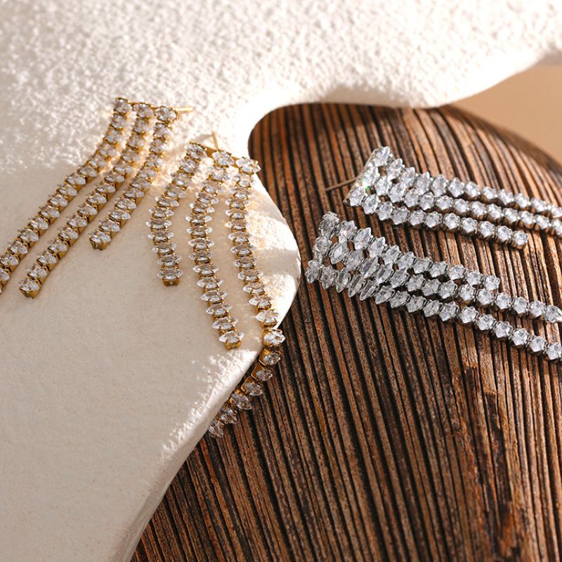 Boucle d Oreille Acier Inoxydable Cassandre