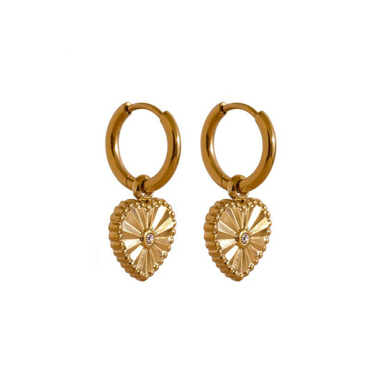 Boucle d Oreille Acier Inoxydable
