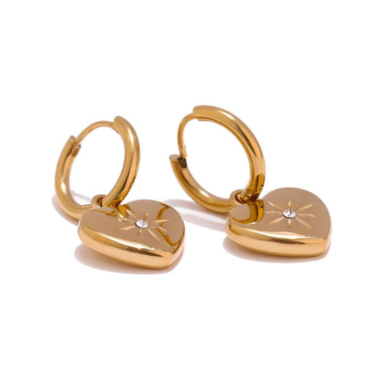 Boucle d Oreille Acier Inoxydable