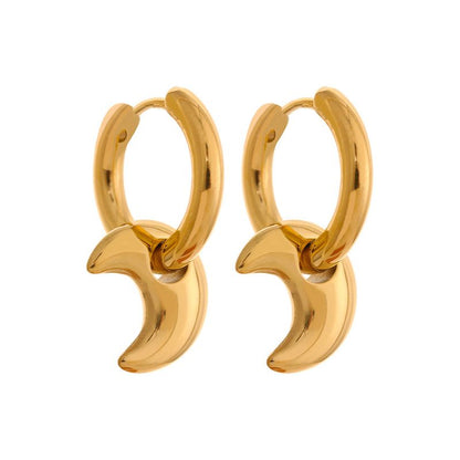 Boucle d Oreille Acier Inoxydable Stacy