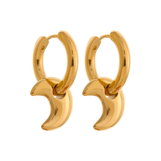 Boucle d Oreille Acier Inoxydable Stacy
