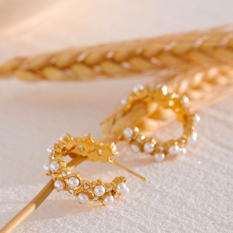 Boucle d Oreille Acier Inoxydable Douce