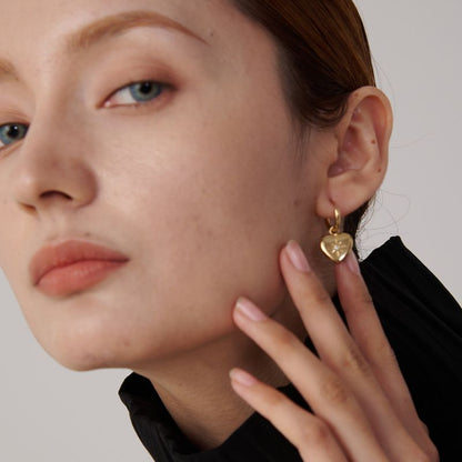 Boucle d Oreille Acier Inoxydable Alice