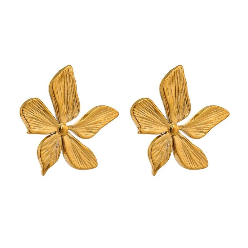 Boucle d Oreille Acier Inoxydable Goya