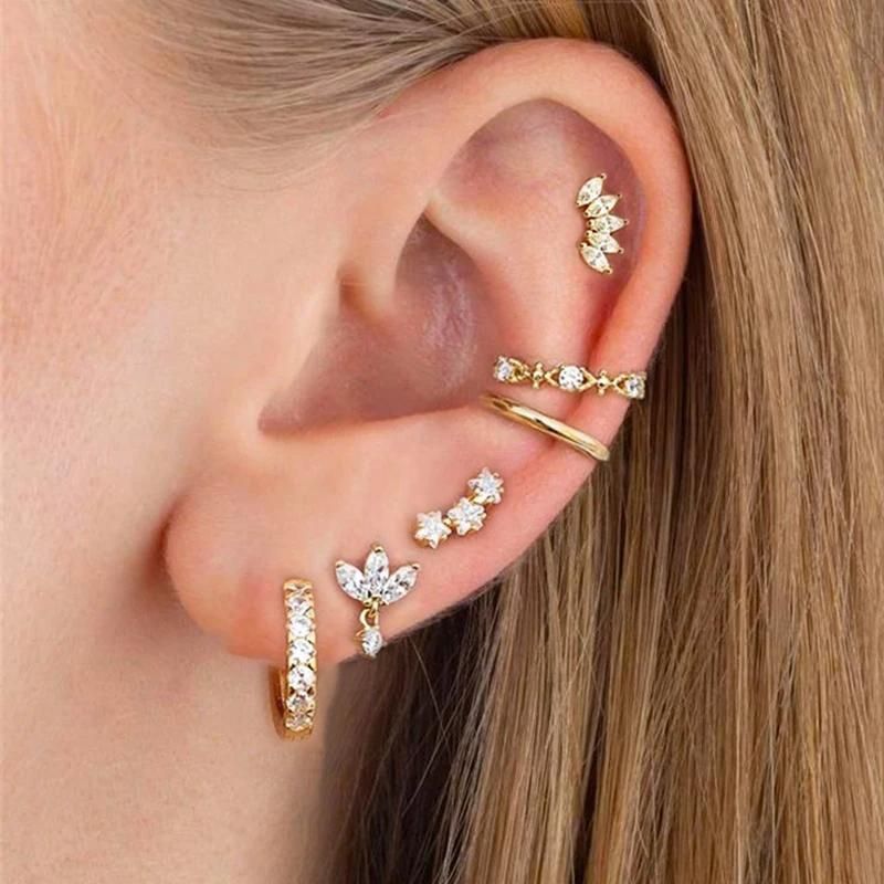 Boucle d Oreille Acier Inoxydable Cassie