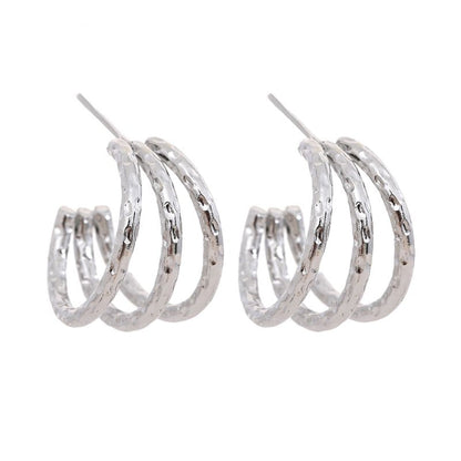 Boucle d Oreille Acier Inoxydable
