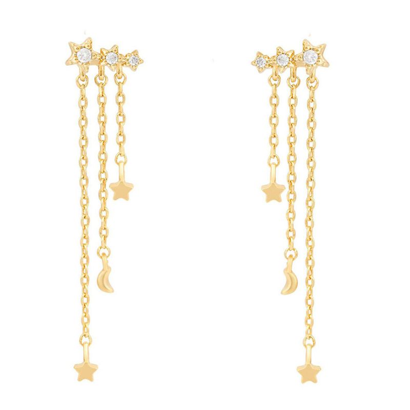 Boucle d Oreille Acier Inoxydable Maya