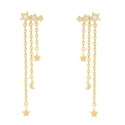 Boucle d Oreille Acier Inoxydable Maya