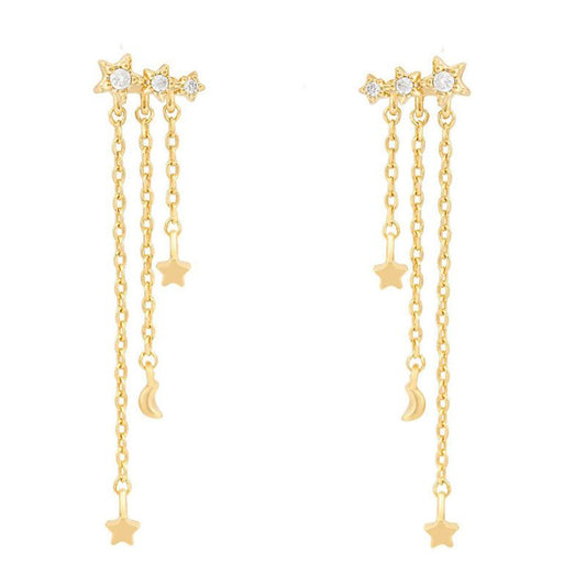 Boucle d Oreille Acier Inoxydable Maya