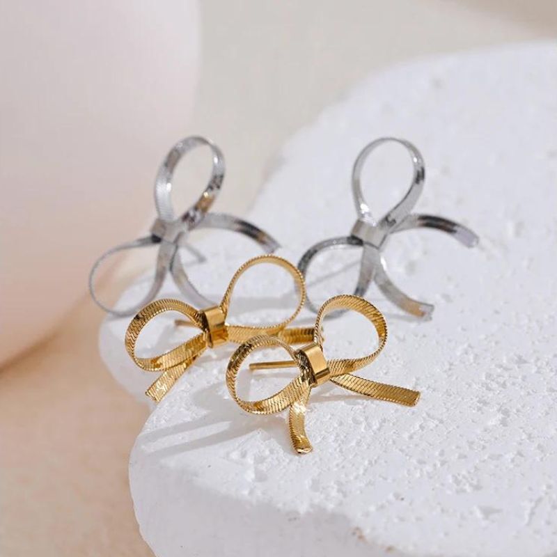 Boucle d Oreille Acier Inoxydable Sienna
