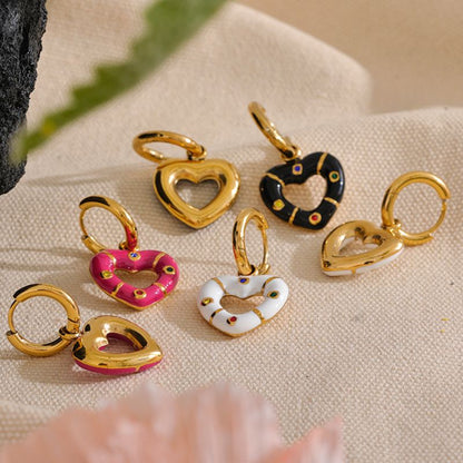 Boucle d Oreille Acier Inoxydable Ayssa