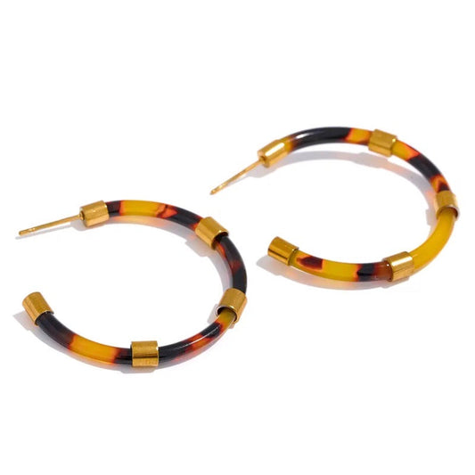 Boucle d Oreille Acier Inoxydable