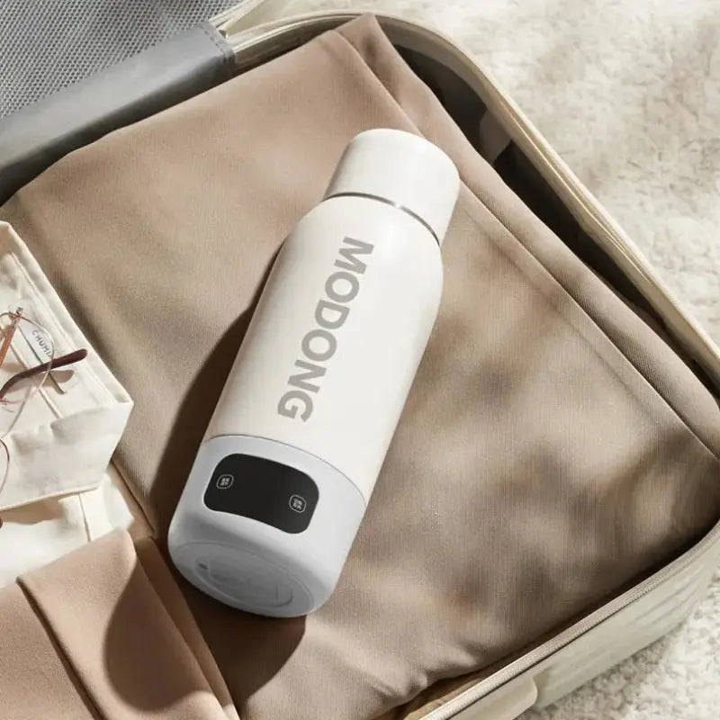 Bouilloire De Voyage Blanc et Gris 600 ml