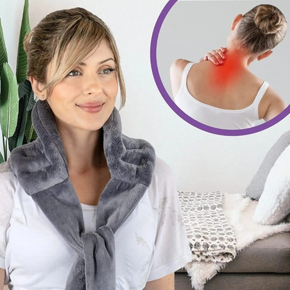 Bouillotte coussin graine de lin polyvalente