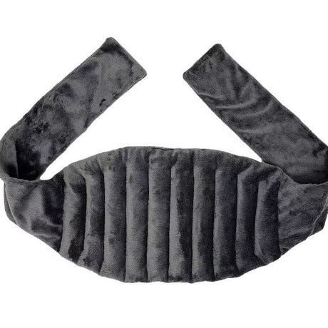 Bouillotte coussin graine de lin polyvalente