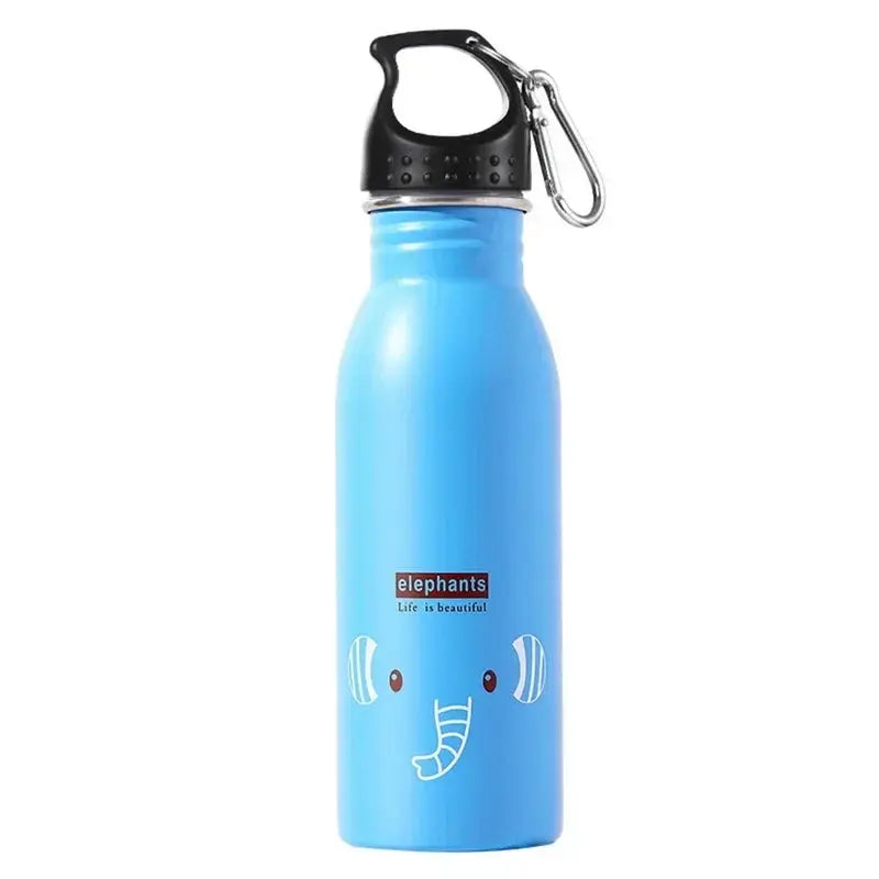 Bouteille Isotherme Inox à Motif Kawaii