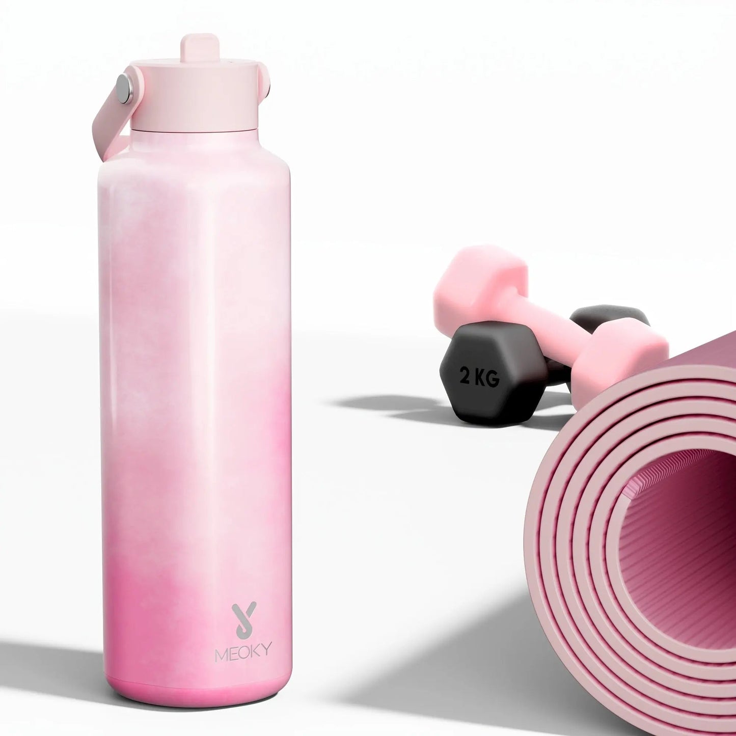 Bouteille Meoky 24oz (Rose)