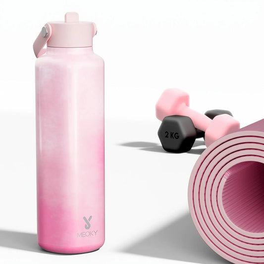 Bouteille Meoky 24oz (Rose)