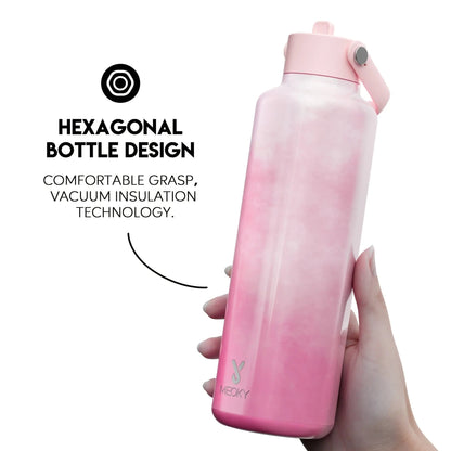 Bouteille Meoky 24oz (Rose)