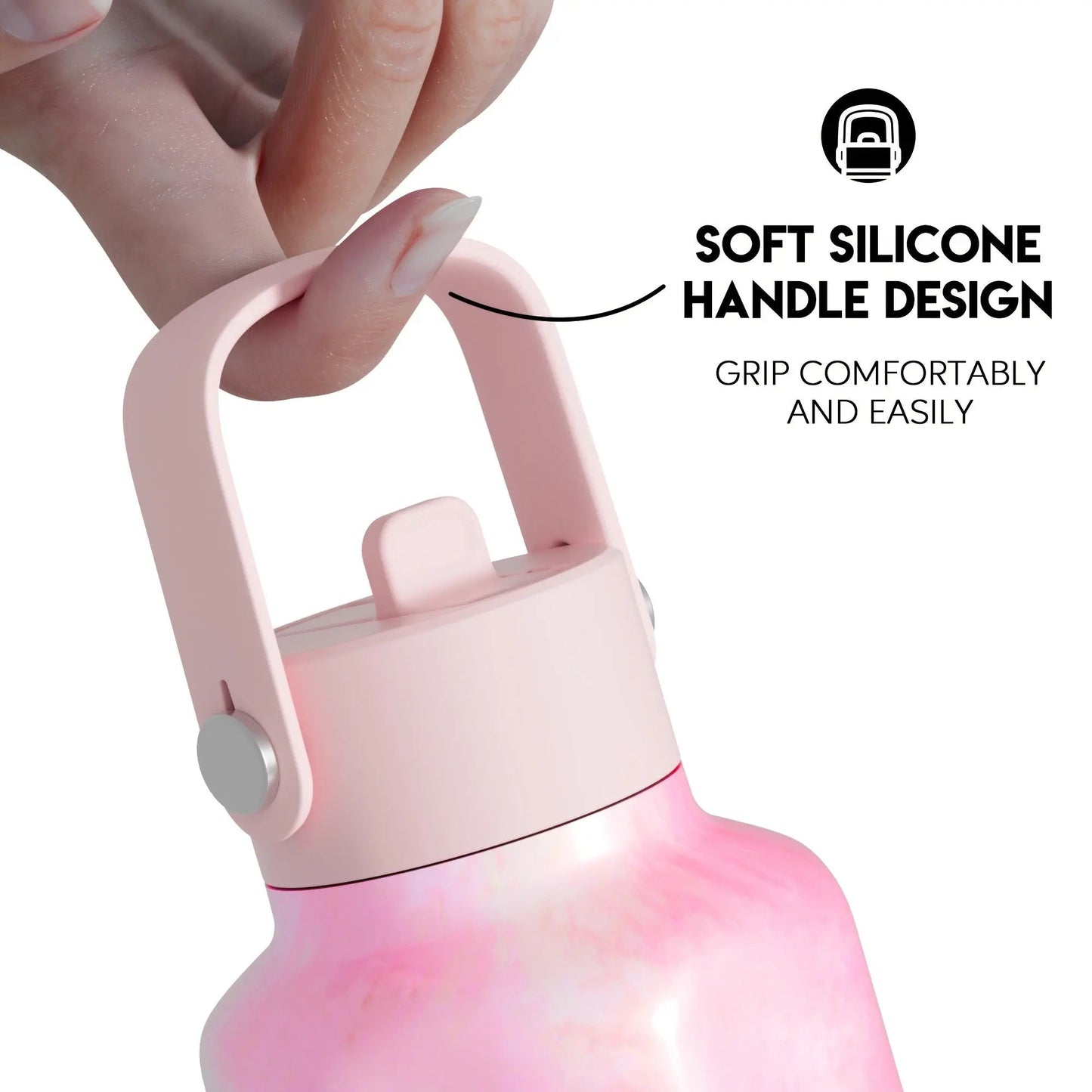 Bouteille Meoky 24oz (Rose)