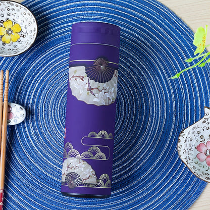 Bouteille avec Infuseur à Thé Violet