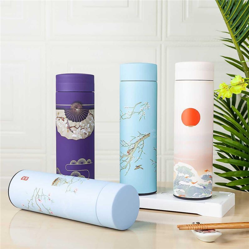 Bouteille avec Infuseur à Thé Blanc
