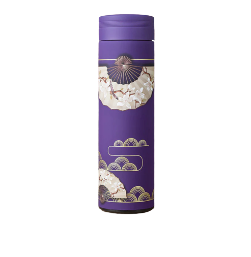 Bouteille avec Infuseur à Thé Violet
