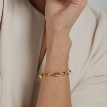 Bracelet Acier Inoxydable Anemone