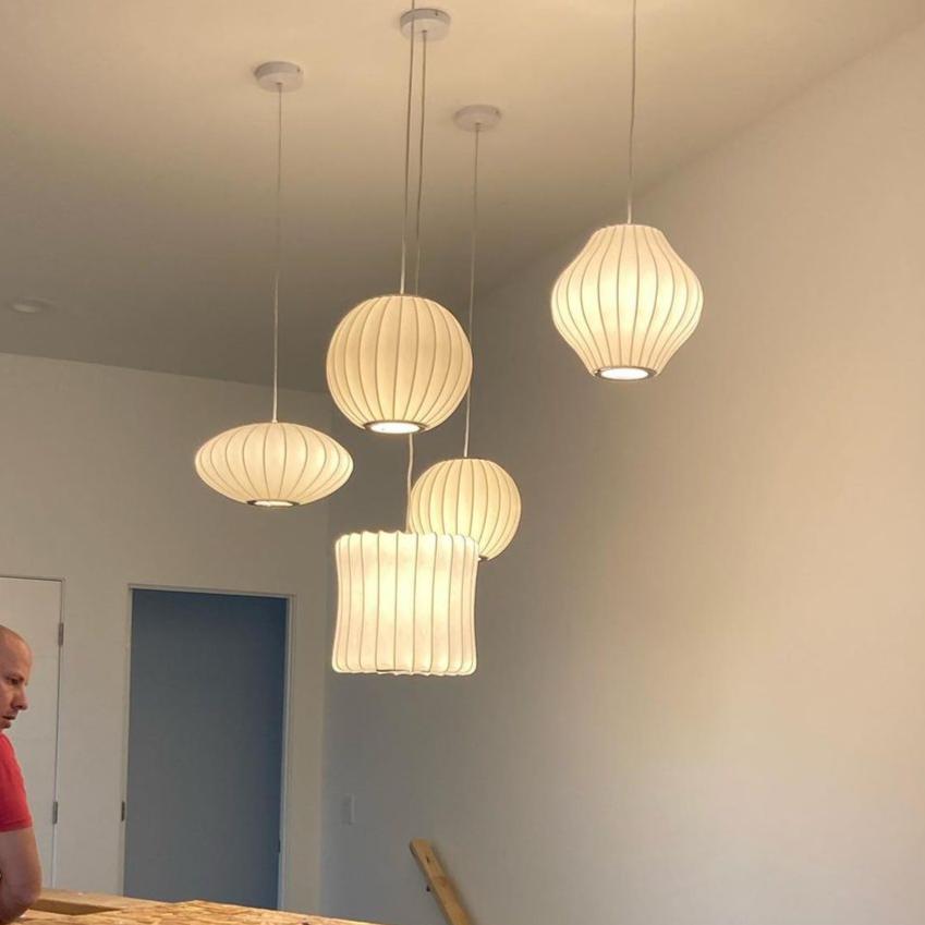 Suspension Nordic en Bois et Acier - Design Moderne et Naturel pour Votre Intérieur