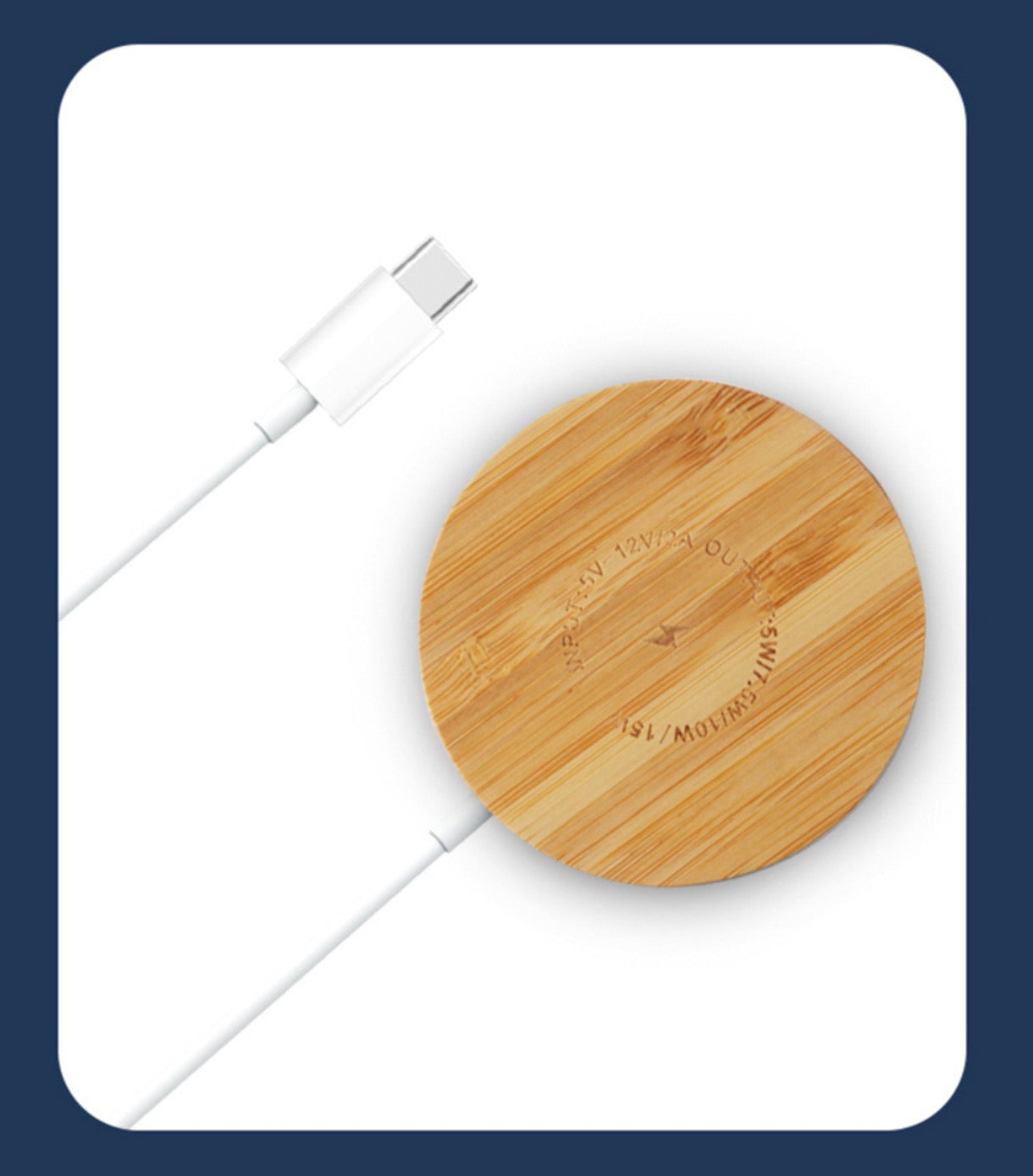 Chargeur sans fils Bois - Boost 15W
