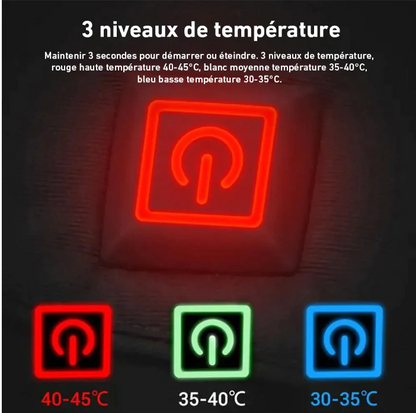 Gants Chauffants Avec 2 Batteries Offertes