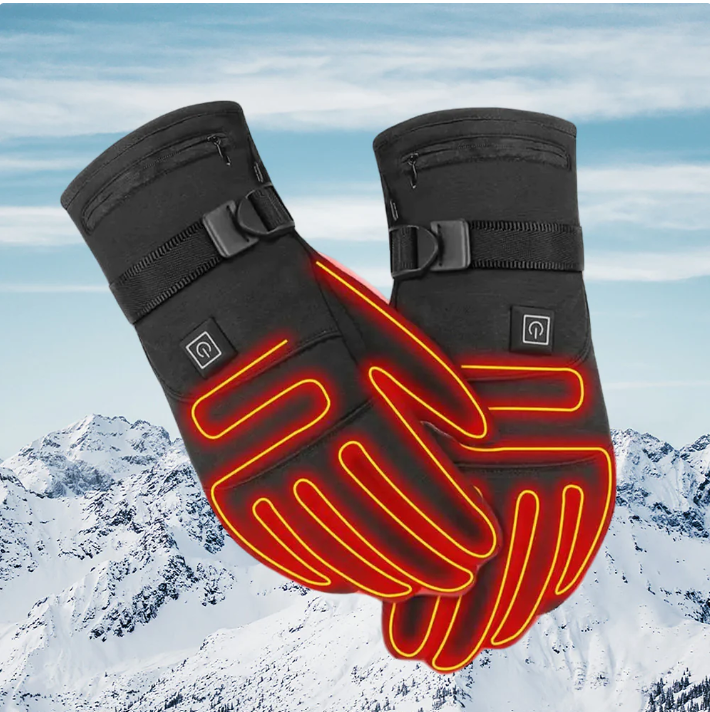 Gants Chauffants Avec 2 Batteries Offertes