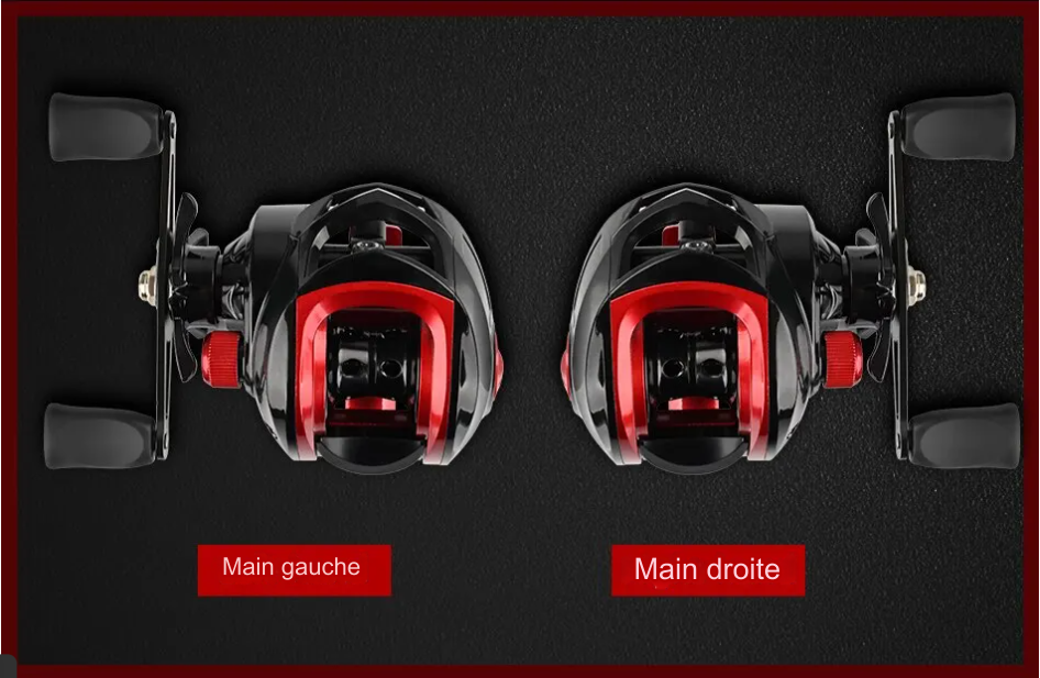 Moulinet Casting à pèche Professionnel TurboCast™
