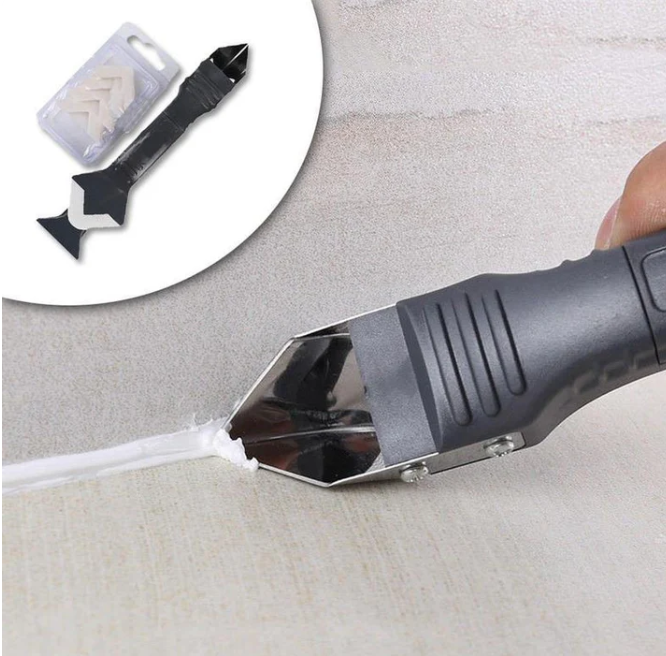 Outils de scellement de joints 3 en 1 efficace (+ 6 têtes polyvalentes) - MultiTool