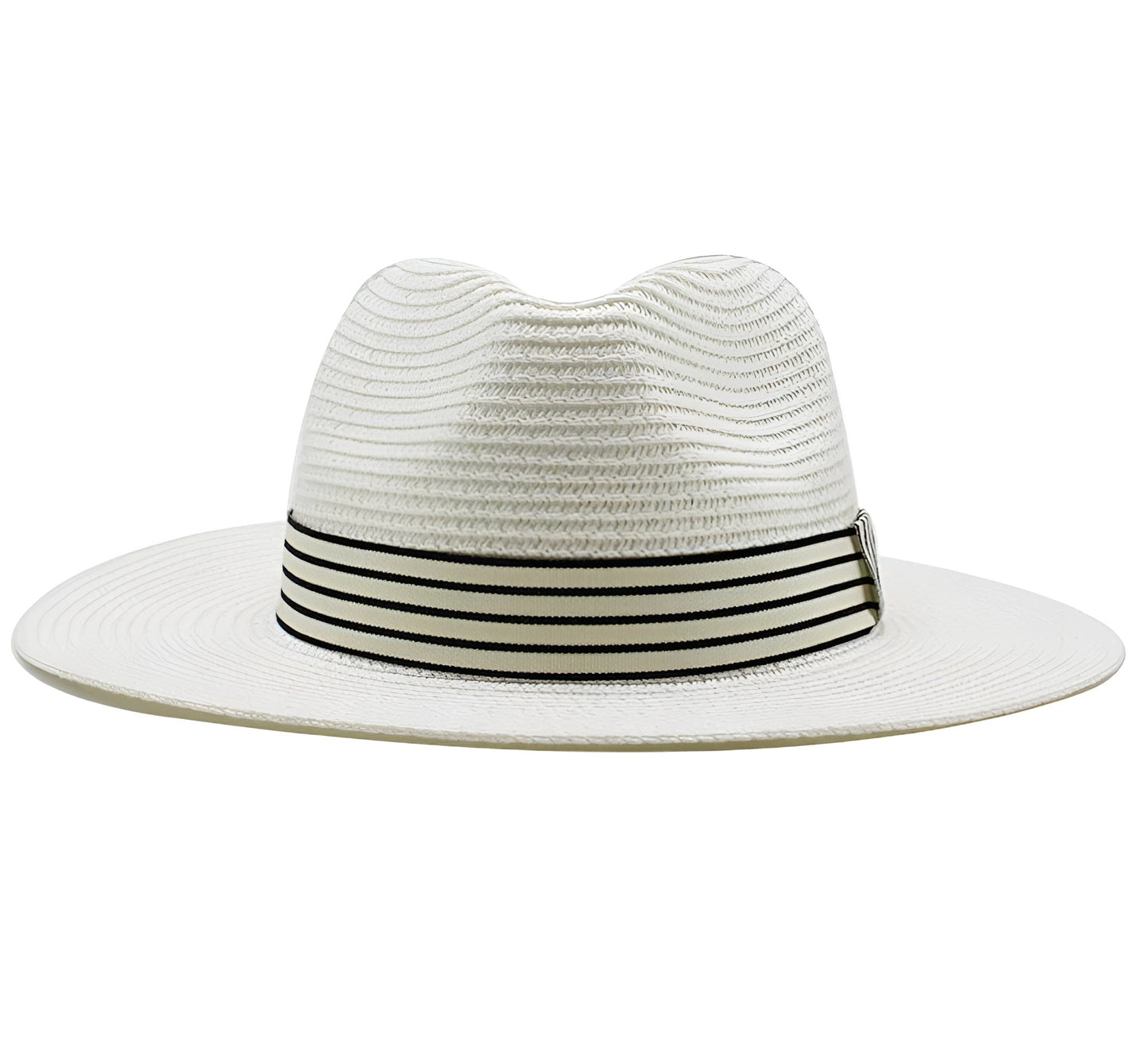 Chapeau Panama Unisexe Rayé – Luca