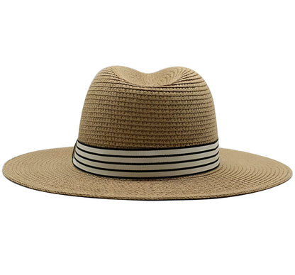 Chapeau Panama Unisexe Rayé – Luca