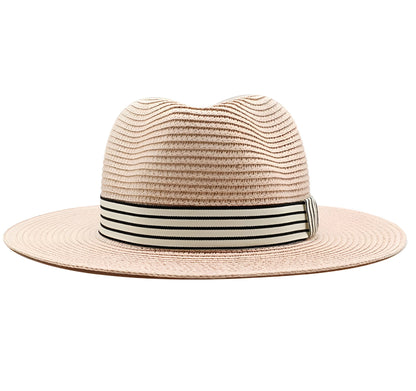 Chapeau Panama Unisexe Rayé – Luca