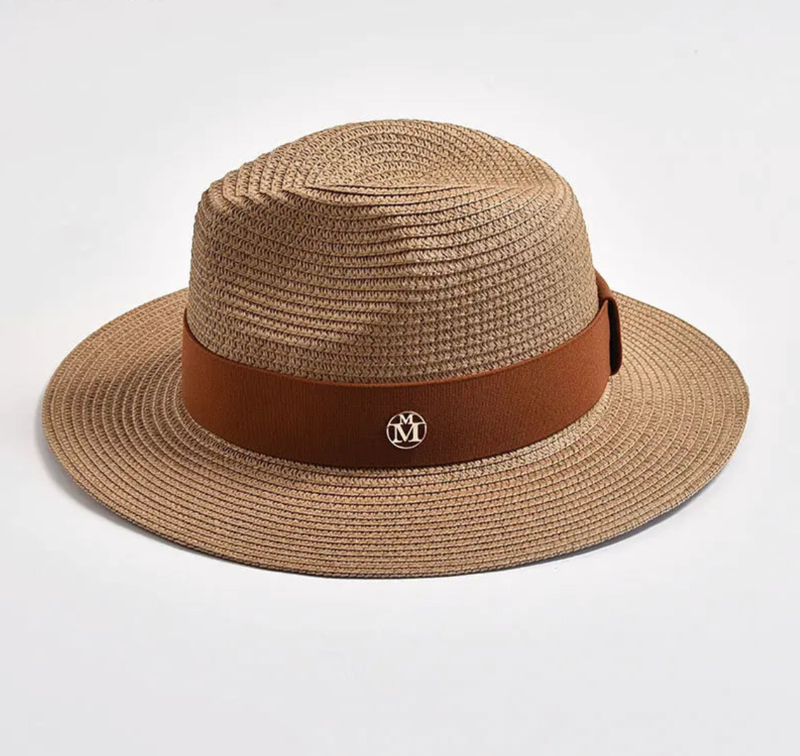 Chapeau Panama Classique Bande Contrastée – Milano