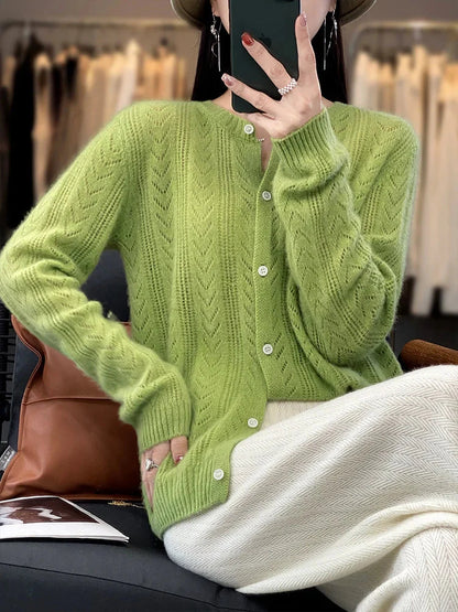 Cardigan en laine femme