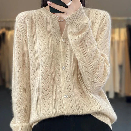 Cardigan en laine femme