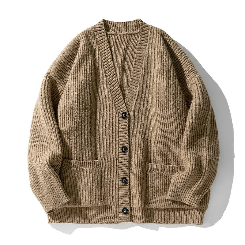 Cardigan homme luxe-Old Money